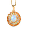Ethiopian Welo Opal & Jalisco Fire Opal