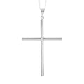 Sterling Silver Cross Pendant Necklace 18 Inches 3.75 Grams - Sticky add to cart bar