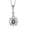 Rhodium Over Sterling Silver
