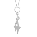 Multi-purpose Shark Shape Keychain or Pendant Necklace 30 Inches in Stainless Steel - Sticky add to cart bar
