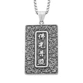 Elephant Head Pendant Necklace (24 Inches) in Stainless Steel - Sticky add to cart bar