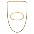 10K Yellow Gold 3.75 mm Miami Cuban Chain Bracelet (8.0In) and Necklace 20 Inches 9.50 Grams - Sticky add to cart bar