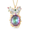 Simulated White Mystic Quartz