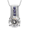 Moissanite & Tanzanite