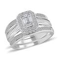 14K White Gold Diamond H SI2 7.50 Grams 1.00 ctw - Sticky add to cart bar