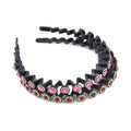 Resin, Multi Color Austrian Crystal Set of 2pcs Hair Hoops - Sticky add to cart bar