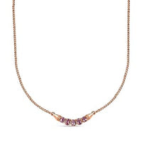 Purple Spinel Pendant 1.19 ctw Necklace in Vermeil RG Over Sterling Silver 18 Inches