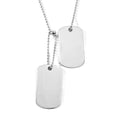 Bar Pendant Necklace 24-26 Inches in Stainless Steel - Sticky add to cart bar