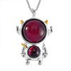Fuchsia Tiger's Eye