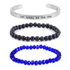 Blue Sandstone, Blue Glass, Silvertone