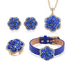 Blue Austrian Crystal
