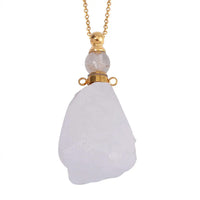 Brazilian Citrine Perfume Bottle Pendant in Goldtone with ION Plated YG Stainless Steel Necklace (20 Inches) 100.00 ctw