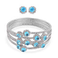 doorbuster-sky-blue-and-white-color-austrian-crystal-bangle-bracelet-7-7.5-in-and-earrings-in-silvertone - Sticky add to cart bar