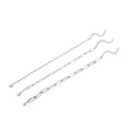 Ever True Set of 3 Paperclip Bracelet in Stainless Steel (7.50-9.50In) - Sticky add to cart bar
