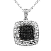 Multi Color Austrian Crystal Pendant Necklace 18 Inches in Silvertone