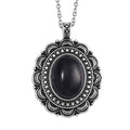 Shungite 20.00 ctw Pendant in ION Plated Copper with Stainless Steel Necklace 20 Inches - Sticky add to cart bar