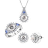 Moissanite & Tanzanite