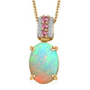 Ethiopian Welo Opal & Rubellite