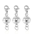 Set of 3, Magnetic Lock with Lobster Clasp and 0.6x5mm Ring in ION Plated YG, RG and Stainless Steel - Sticky add to cart bar
