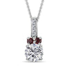 Moissanite & Anthil Garnet