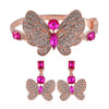 Fuchsia Glass