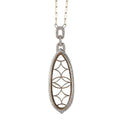 Luxoro 14K Yellow Gold Diamond Necklace with Chain (20 Inches) (20 g) 0.95 ctw - Sticky add to cart bar