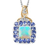 Ethiopian Welo Opal & Tanzanite