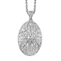 Karis Diamond Accent Pendant in Platinum Bond - Sticky add to cart bar