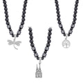 Hematite 1320.00 ctw Set of 3 Necklace 20 Inches - Sticky add to cart bar