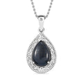 Vivianite 3.90 ctw Pendant in Platinum Bond with Stainless Steel Chain 20 Inches - Sticky add to cart bar