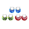 Blue & Red & Green Floral