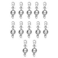 Set of 6, Magnetic Lock with Lobster Clasp