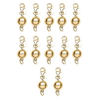 Set of 6, Magnetic Lock with Lobster Clasp