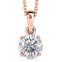 J Francis Embellished with Zirconia by Swarovski 3.50 ctw Pendant in Sterling Silver with Stainless Steel Necklace 20 Inches (Del. in 10-12 Days)