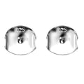 Platinum Ove Sterling Silver Set of 4 Push Back (1.05 g) - Sticky add to cart bar