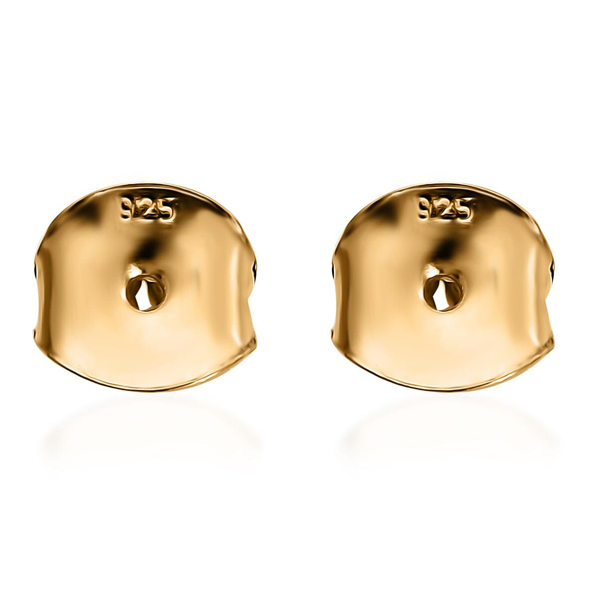 Platinum Ove Sterling Silver Set of 4 Push Back (1.05 g)