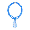 Doorbuster 2 Piece Set -  Blue Jade (D) 570 ctw Pendant and Necklace (18 Inches) in Rhodium Over Sterling Silver - Sticky add to cart bar