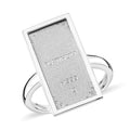 Doorbuster 999 Platinum Bar 1g with 10K White Gold 1.65g Ring - Sticky add to cart bar