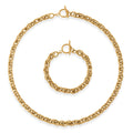 Set of Necklace (20 Inches) and Bracelet (8In) in Stainless Steel - Sticky add to cart bar