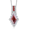 Red Moissanite