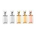 Set of 5 14K Yellow Gold, Rose Gold Over and Sterling Silver Bar Pendant without Chain 10.75 Grams - Sticky add to cart bar