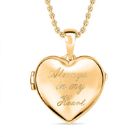 Karis Pendant in Platinum Bond with Stainless Steel Necklace (20 Inches)