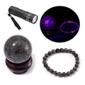 Yooperlite Point (3.5-3.9 Inches) and Beaded 8mm Stretch Bracelet 535.00 ctw - Sticky add to cart bar