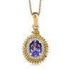 Tanzanite & Yellow Diamond