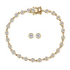 Yellow Gold Over Sterling Silver