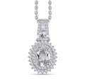 D'Joy Golconda Topaz 2.20 ctw Vintage Royal Medallions Pendant in Platinum Over Sterling Silver with Stainless Steel Necklace 20 Inches - Sticky add to cart bar