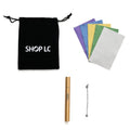 Stainless Steel 7 pcs Jewelry Tool Set - 9mm Magnetic Lock with 9mm Lobster Clasp and 2 inch Extender Chain, 2ml Rotating Jewelry Cleaner Pen and 5 Cleaning Cloth - Sticky add to cart bar