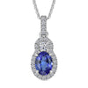 Tanzanite & Lab Grown Diamond