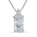 IGI Certified Luxuriant Lab Grown Diamond E-F VS 2.50 ctw Tiara Pendant Necklace in 950 Platinum 6 Grams 20 Inches - Sticky add to cart bar
