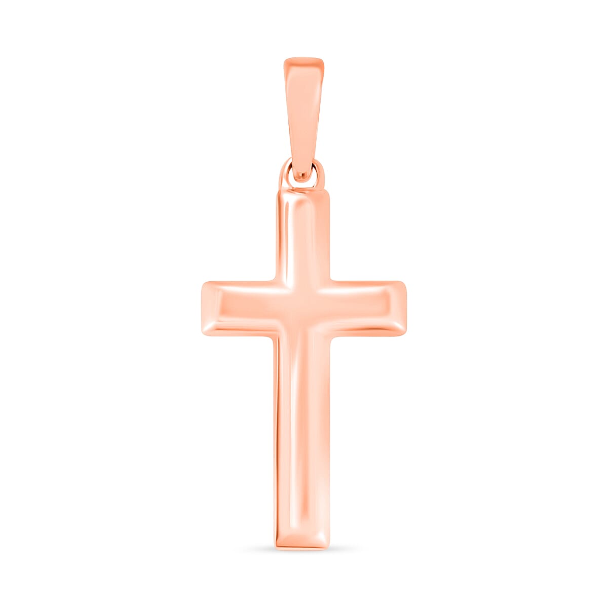 Cross Pendant Necklace in 10K White Gold 1.70 Grams 20 Inches